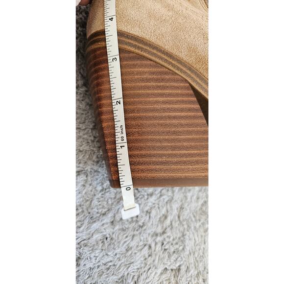 Tan Suede Ankle Boots - Picture 10 of 10